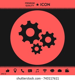 Gears wheel - Settings icon