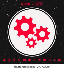 Gears wheel - Settings icon