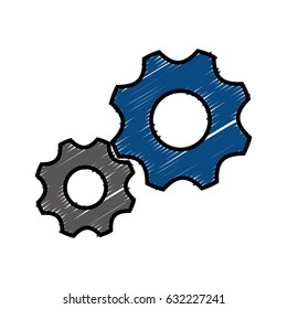 gears wheels icon