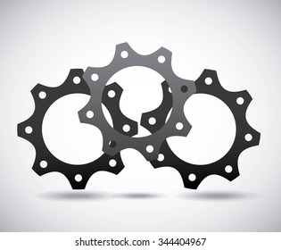 gears world design, vector illustration eps10 graphic 