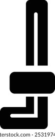 Schaltverstellungs-Linie Icon Design Vorlage Vektorelemente, Auto Repair Shop, Auto Repair Shop grafische Ressourcen, einzeln auf transparentem Hintergrund, für mobile App, Web-Design, ui verwendet.