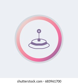 Gearshift icon. car sign
