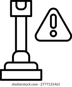 Gearstick Art Vector Design Icon Illustration