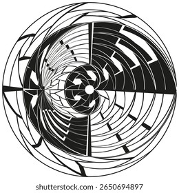 Gearwheel icon shape. Cogwheel mechanism design. Mechanical cog illustration. Vector engineering schematics.