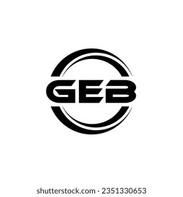 GEB Logo Design, Inspiration for a Unique Identity. Modern Elegance and Creative Design. Watermark Your Success with the Striking this Logo.