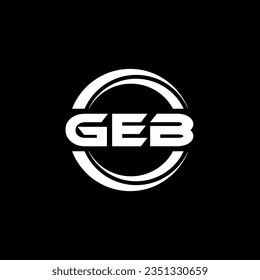 GEB Logo Design, Inspiration for a Unique Identity. Modern Elegance and Creative Design. Watermark Your Success with the Striking this Logo.