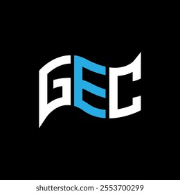 GEC logo design, GEC simple and modern logo. GEC luxurious alphabet design  