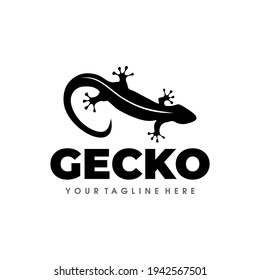 Gecko Logo design vector Illustration