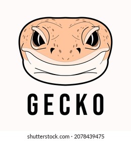 Gecko Logo Design in Vector Illustration