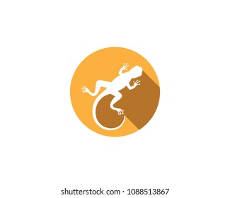 Gecko Logo Vector Icon Template Stock Vector (royalty Free) 1088513867 