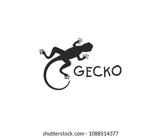 Gecko logo vector icon template