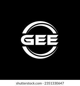 GEE Logo Design, Inspiration for a Unique Identity. Modern Elegance and Creative Design. Watermark Your Success with the Striking this Logo.