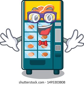 Geek bakery vending machine in character shape