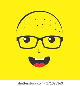 geek bald guy
