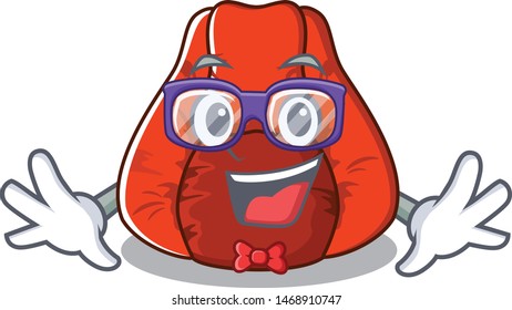 Geek bean bag chair in a character