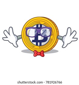 Geek Bitcoin Gold character cartoon