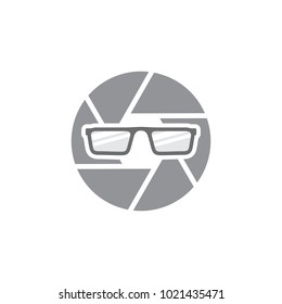 Geek Camera Logo Icon Design