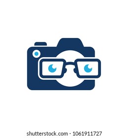 Geek Camera Logo Icon Design