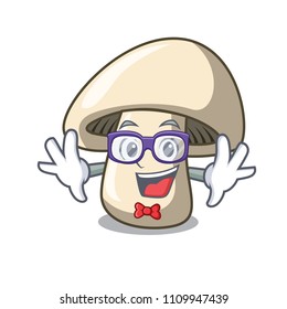 Geek champignon mushroom character cartoon