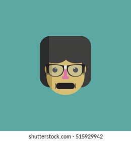 Geek character wallpaper