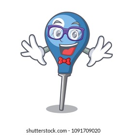 Geek clyster character cartoon style