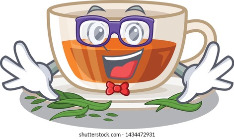 Geek darjeeling tea in the mascot shape