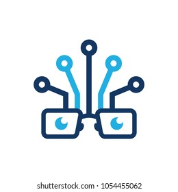 Geek Digital Logo Icon Design