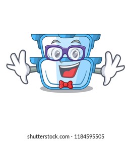 Geek double boiler character for the steaming food