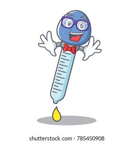 Geek dropper character cartoon style