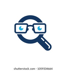 Geek Find Logo Icon Design