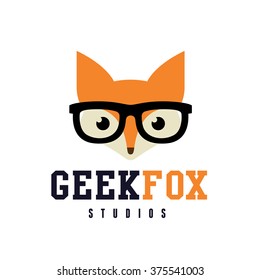 Geek Fox Logo Template