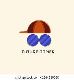 Geek Gaming Logo Concept Logo Vector Design great for any purposes