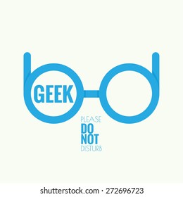 Geek Glasses Icon.