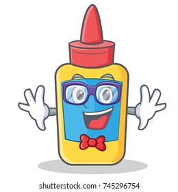 Geek glue bottle character cartoon