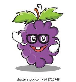 Geek grape character cartoon collection