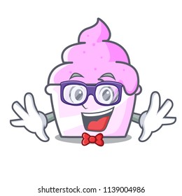 Geek ice cream paper cup character cartoon