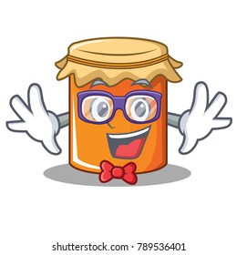 geek jam character cartoon style