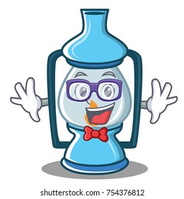 Geek lantern character cartoon style