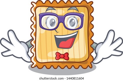 Geek lasagne isolated with in the cartoon