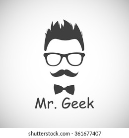 Geek logo design 