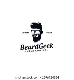 Geek logo design template inspiration