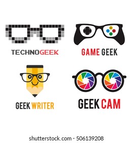 GEEK LOGO ICON TEMPLATE SET