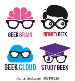 GEEK LOGO ICON TEMPLATE SET