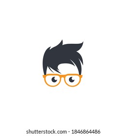 Geek logo images illustration design
