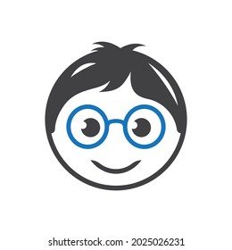 Geek logo images illustration design
