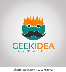 Geek Logo Template