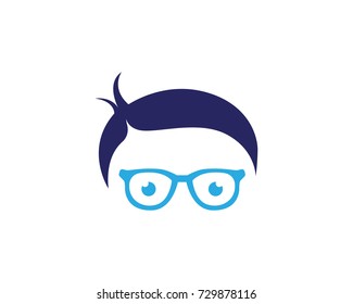 Geek Logo template vector illustration design