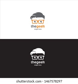 The Geek Logo in Vector
