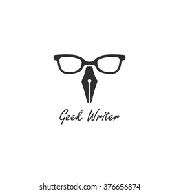 Geek Logo Vector Illustration