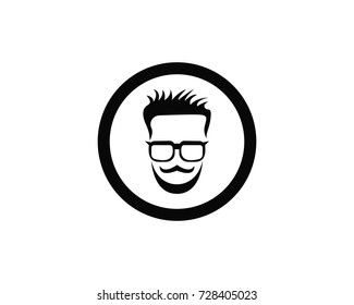 Geek Logo,Vector Logo template
